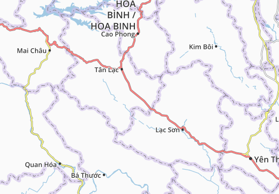 Karte Stadtplan Đông Lai