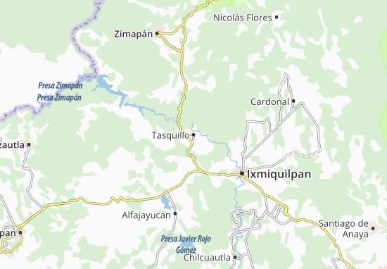 Mapa Tasquillo