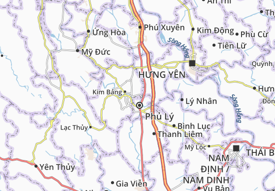 Karte Stadtplan Kim Bình