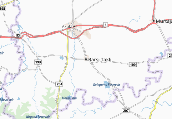 Barsi Takli Map