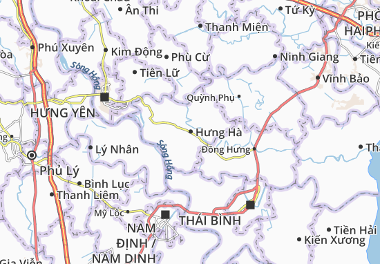 Mapa Hưng Hà