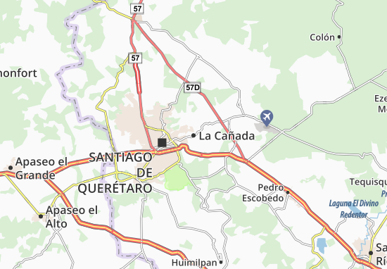 La Cañada Map
