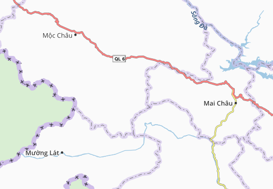 Kaart Plattegrond Xuân Nha
