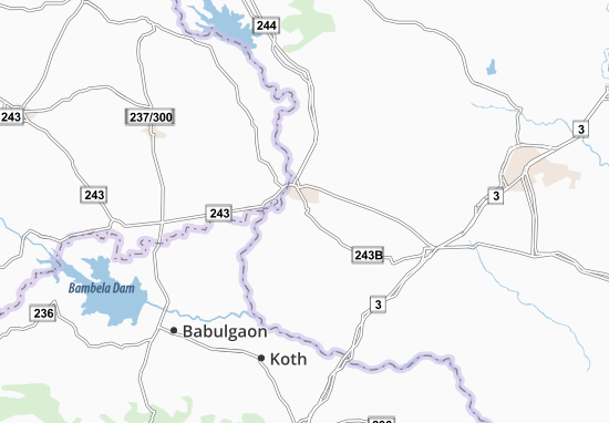 Nachangaon Map