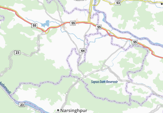 Kaart Plattegrond Mahidharpur