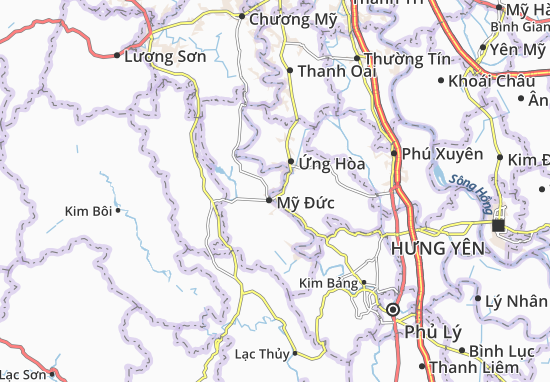 Kaart Plattegrond Phù Lưu Tế