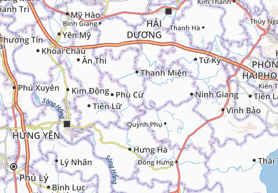 Carte-Plan Thanh Giang