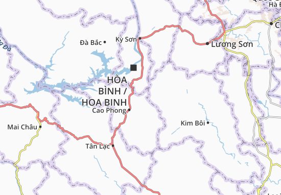 Karte Stadtplan Thu Phong