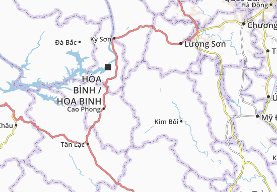 Karte Stadtplan Tú Sơn