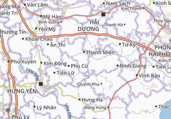 Kaart Plattegrond Ngũ Hùng