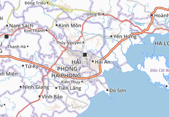 Karte Stadtplan Lê Chân