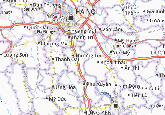 Kaart Plattegrond Thư Phú