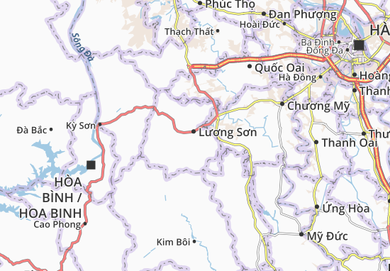 Tân Vinh Map