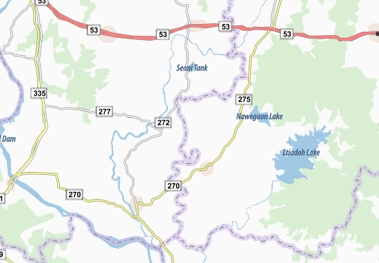 Mapa Bondgaon