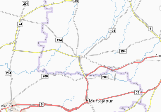 Mapa Daryapur