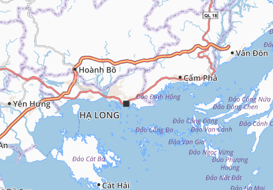 Kaart Plattegrond Hà Tu
