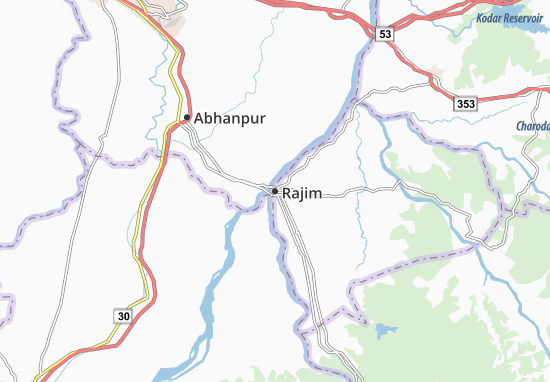 Mapa Rajim