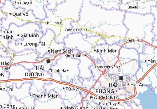 Karte Stadtplan Kim Xuyên