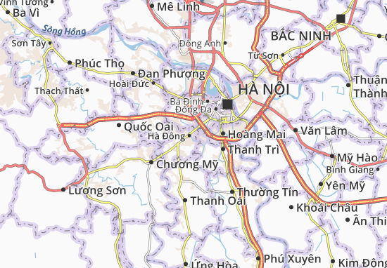 Văn Quán Map