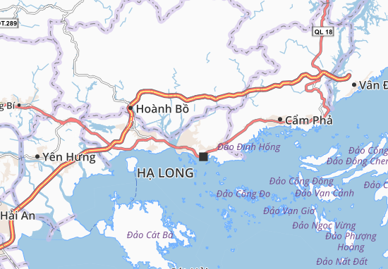 Kaart Plattegrond Hà Khánh