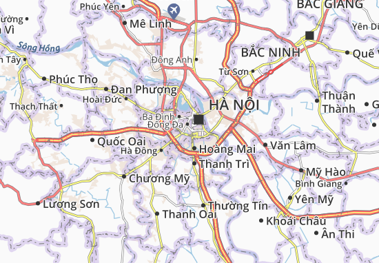 Kaart Plattegrond Kim Liên