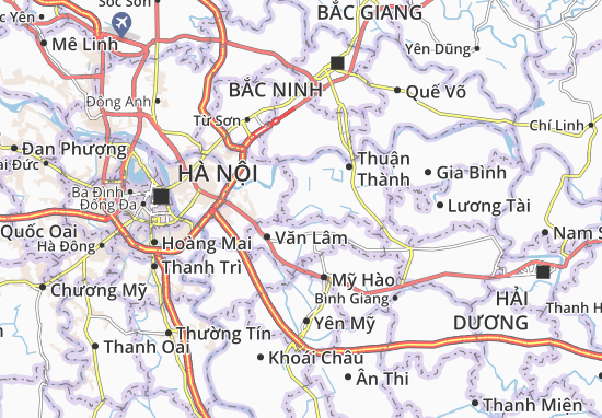 Kaart Plattegrond Ngũ Thái