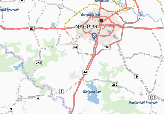 Karte Stadtplan Gumgaon