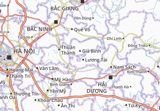 Karte Stadtplan Tân Lãng