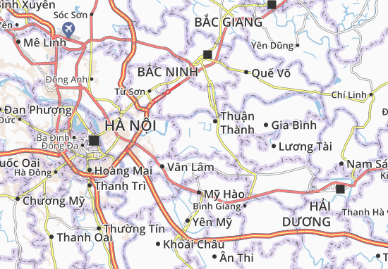 Kaart Plattegrond Thanh Khương