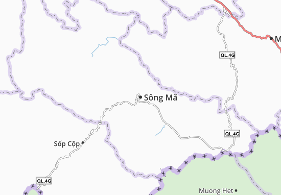 Sông Mã Map