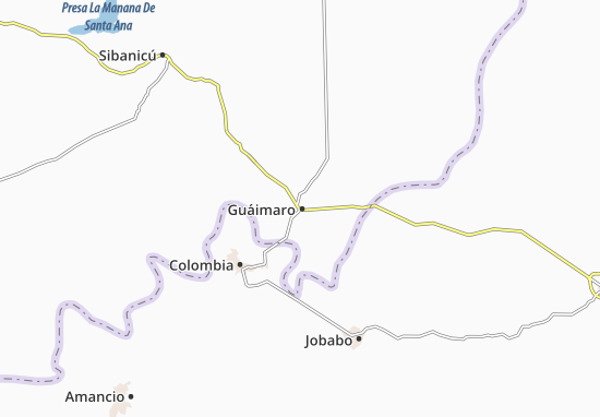 Mapa Guáimaro