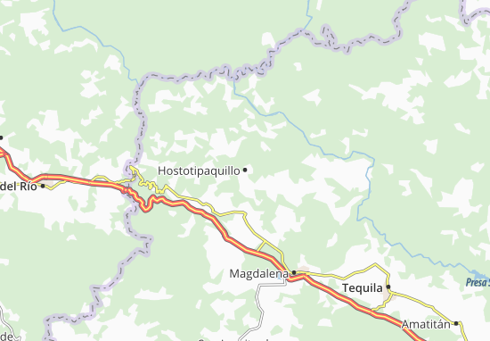 Hostotipaquillo Map