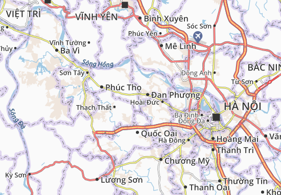 Đồng Tháp Map