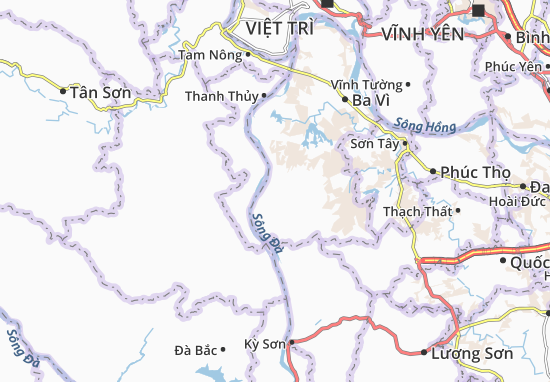 Karte Stadtplan Minh Quang