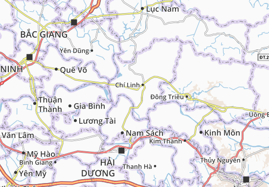 Kaart Plattegrond Chí Minh