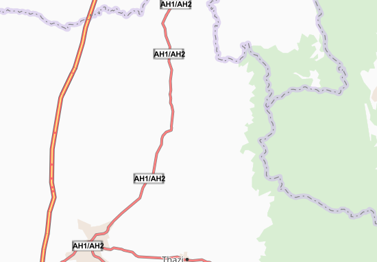 Mapa Thedaw