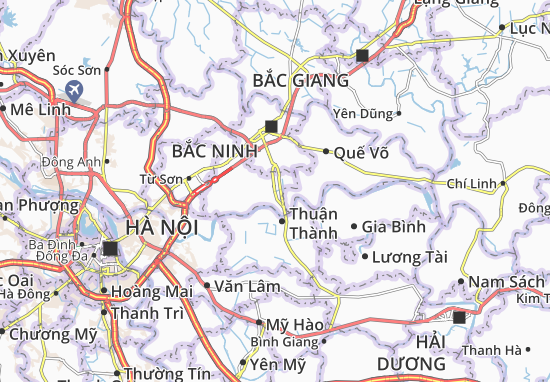Tân Chi Map