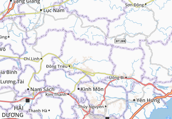 Kaart Plattegrond Bình Khê