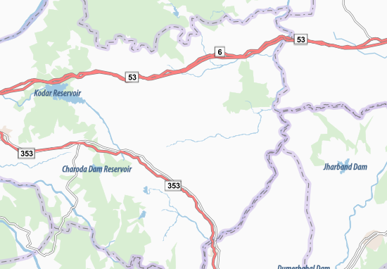 Tendukona Map