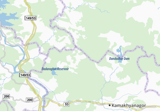 Barasai Map