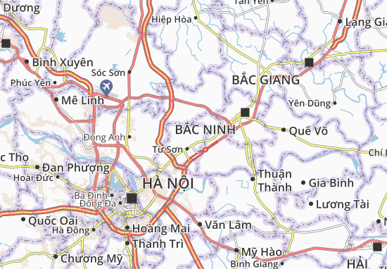 Mapa Tam Sơn