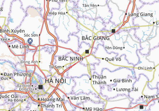Kaart Plattegrond Phong Khê