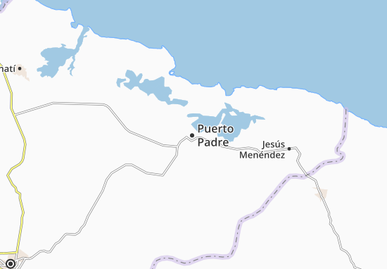 Karte Stadtplan Puerto Padre