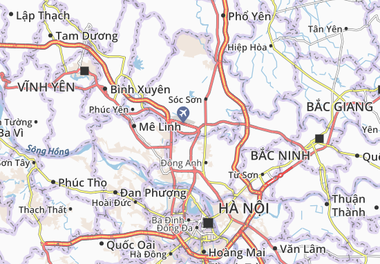Kaart Plattegrond Phú Minh