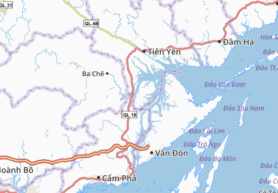 Đồng Rui Map
