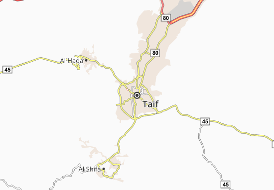 Mapa Taif