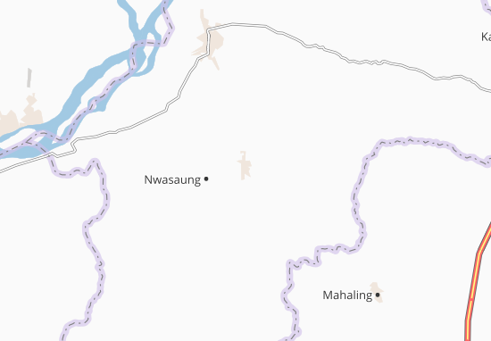 Mapa Taungtha