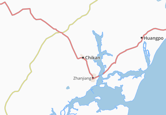 Mapa Chikan