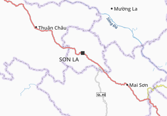 Kaart Plattegrond Hua La