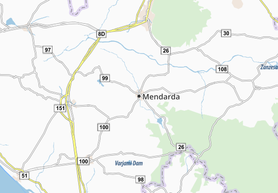 Mendarda Map